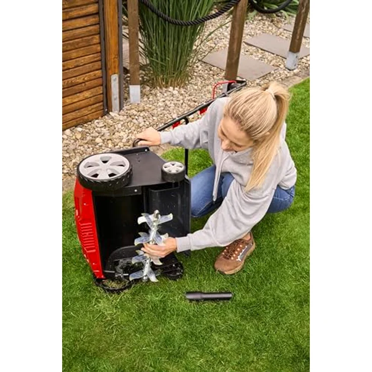 AL-KO Akku-Vertikutierer 38.6 Li Combi Care, 38 cm Arbeitsbreite, 18 V / 36 V ohne Akku & Ladegerät, emissionsfrei und wendiger 1-Achs-Antrieb – Bild 7