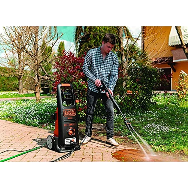 Black+Decker BXPW2500DTS Hochdruckreiniger mit Dualtech System 2500 W 810 L H 150 Bar – Bild 8