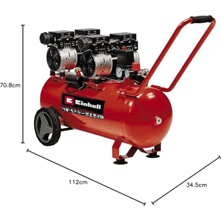 Einhell Druckluft Kompressor TE-AC 50 Silent | 1.500 Watt – Bild 9