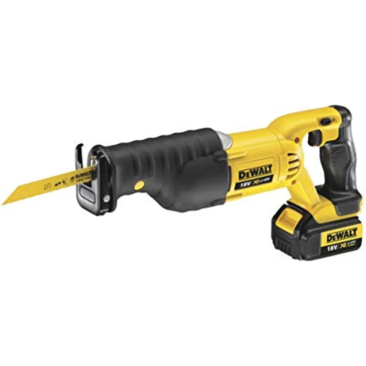 DeWalt Akku-Säbelsäge (18V, elektrische Hubzahl-Regulierung und elektronische Motorbremse, werkzeuglose Sägeblatt-Wechsel, ohne Akku und Ladegerät), DCS380N – Bild 3