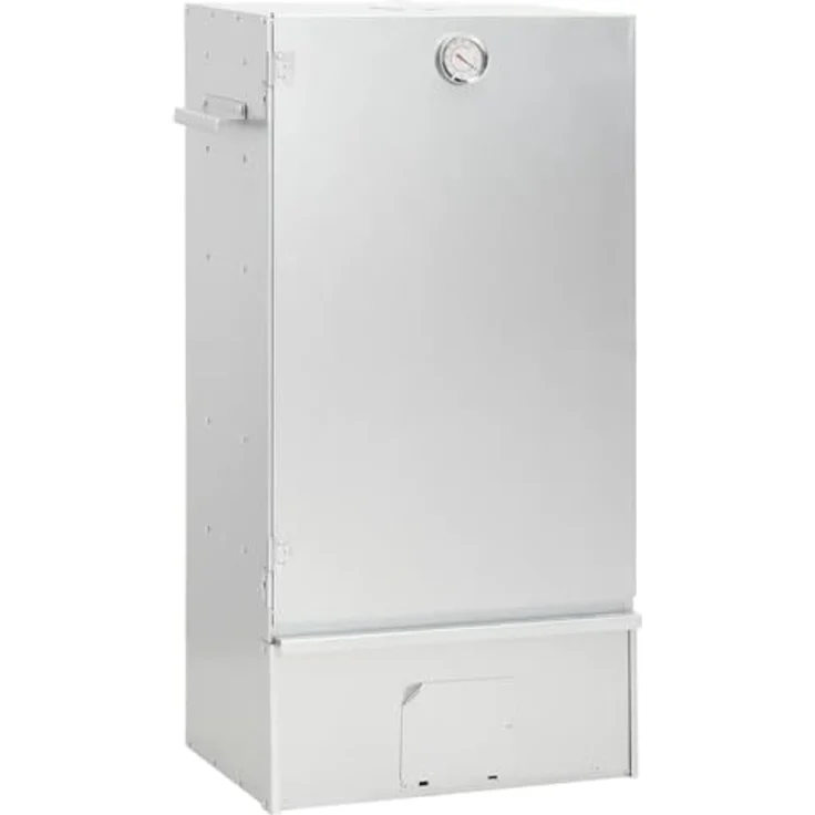 vidaXL Räucherofen, Räucherschrank aus verzinktem Stahl mit Kaltrauchgenerator und Thermometer, für Außen, vielseitiges Räucherzubehör – Bild 1
