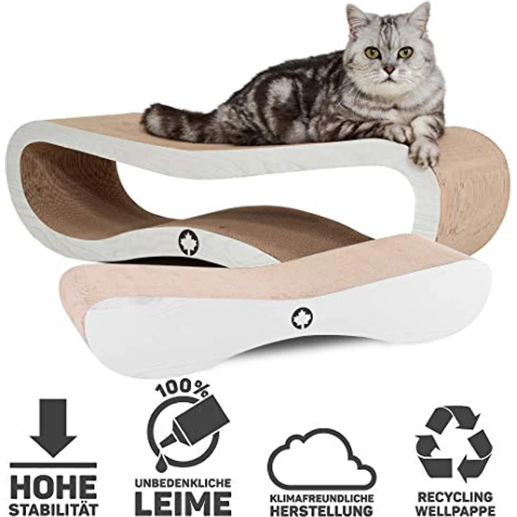 CanadianCat Orbit & Satellite (2.30 cm, Grau), Katzenbaum – Bild 2