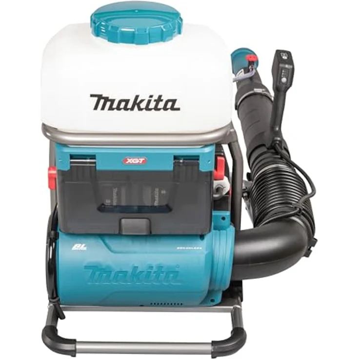 Makita Drucksprühgerät Akku-Rucksacksprühgerät PM001GZ01, 40 Volt, Rückentragbar mit 15 Liter Tank, 3 Sprühgeschwindigkeitsmodi – Bild 7