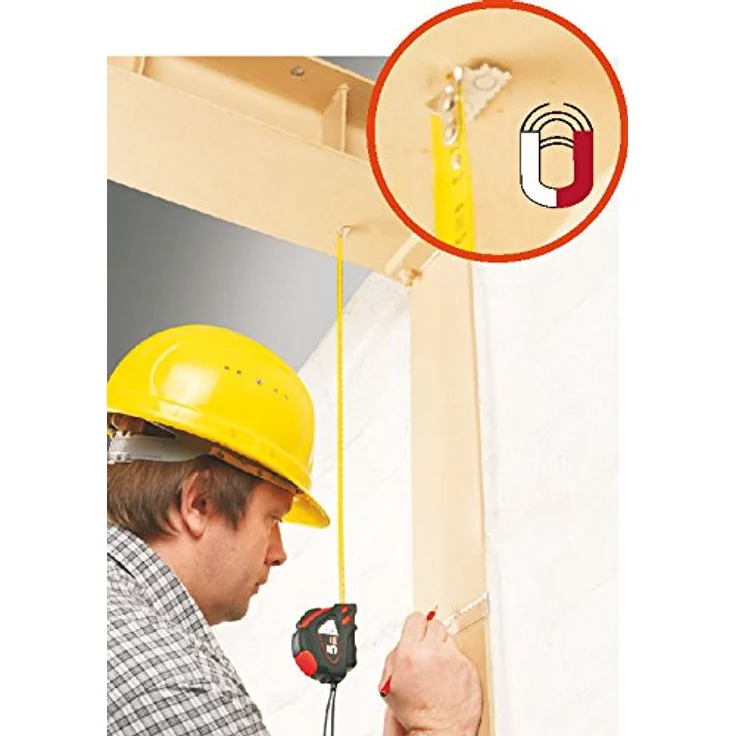 CONNEX Rollbandmaß 5m-19mm, mit extra großen Zahlen – Bild 5