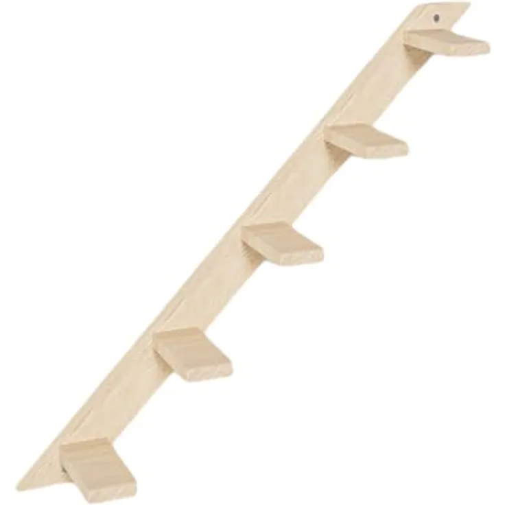 Kletterwand Katzen Wandliege Katzenliege Katzenbett Katzenregal Wandmontage XXL (Katzenstufen)