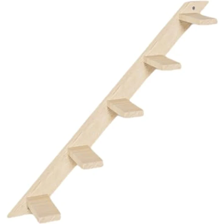 Kletterwand Katzen Wandliege Katzenliege Katzenbett Katzenregal Wandmontage XXL (Katzenstufen) – Bild 1