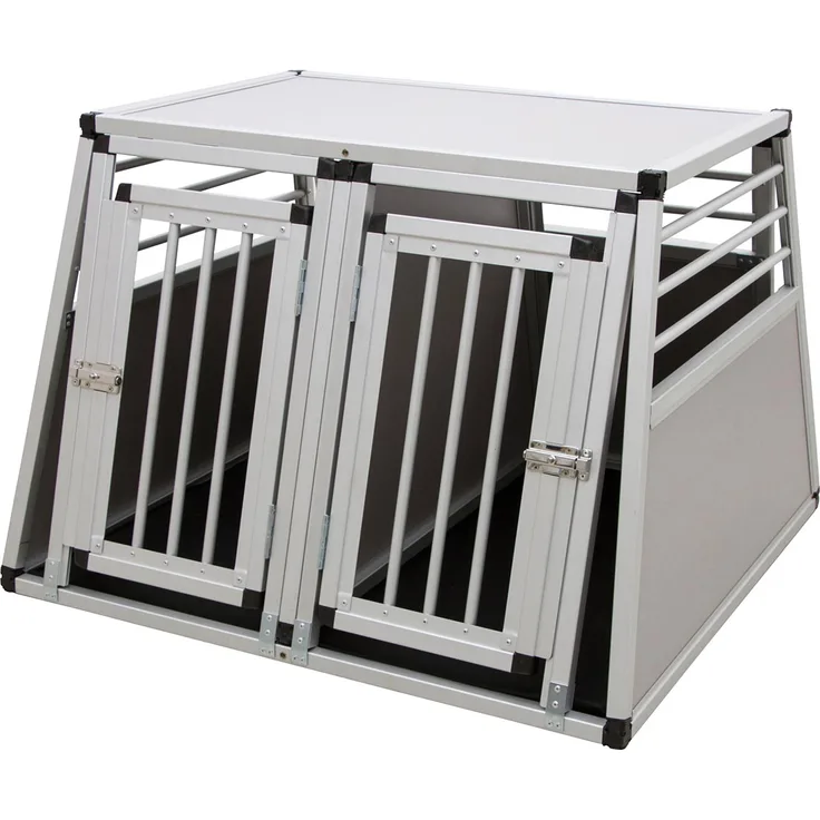 Kerbl Alu-Transportbox zweitürig 92 x 97 x 68 cm