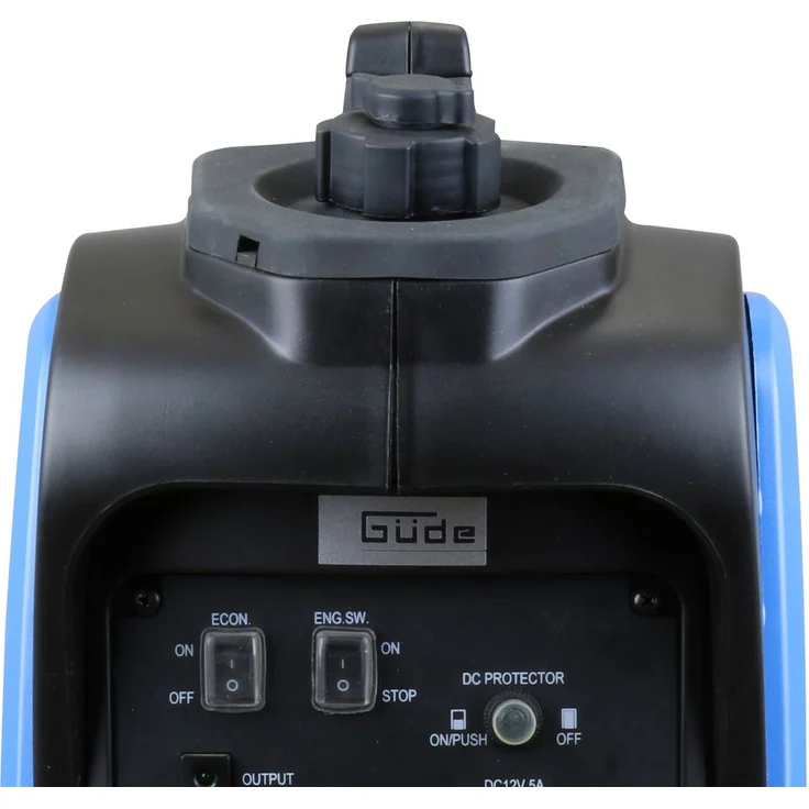 Güde Inverter-Stromerzeuger ISG 2000-2 Seilzugstarter, max. 2000 W, 1700 W Dauerleistung, 4,1 l Tankinhalt 3,9 h Laufzeit 40720 – Bild 3