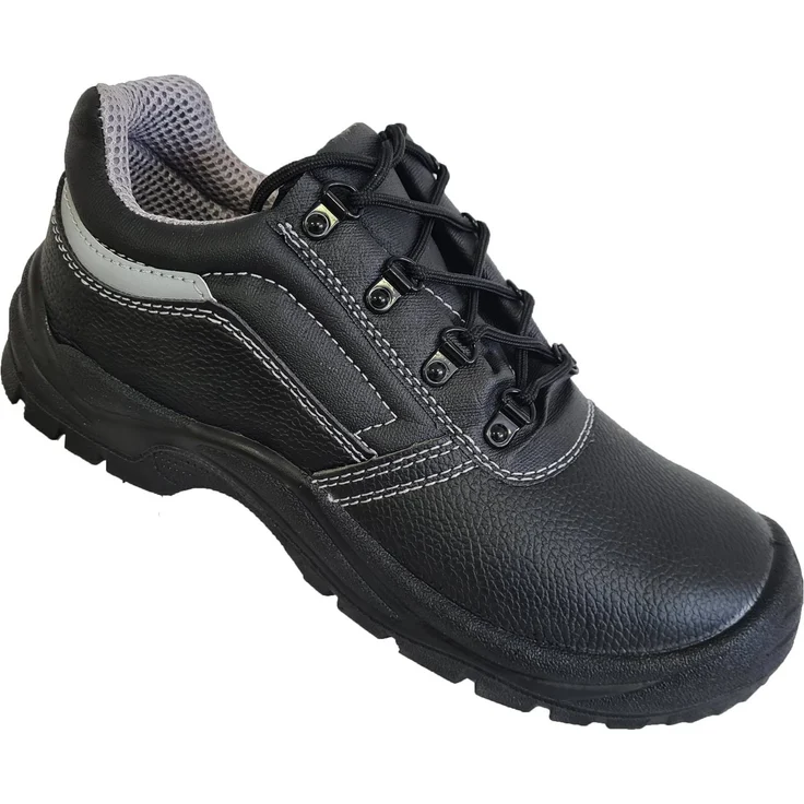 STABILUS VESUVE S3 Sicherheitshalbschuhe, Leder, Stahlkappen, Größe 36-50, atmungsaktiv und herausnehmbare Einlegesohle