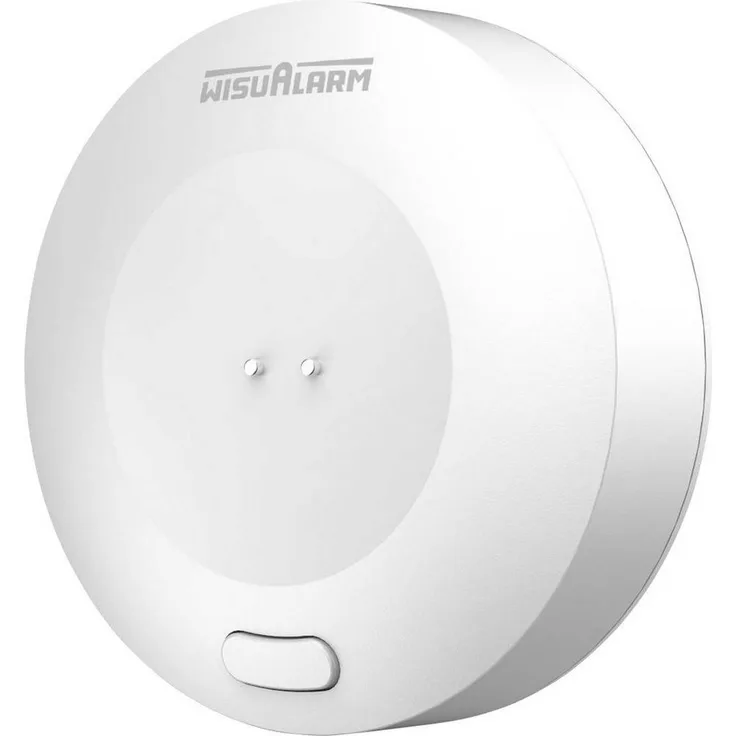 cemon Funk-Wassermelder DHI-HY-WL13A-R8, vernetzbar mit akustischem und optischem Alarm, Reichweite bis zu 1000 m, IP65, batteriebetrieben