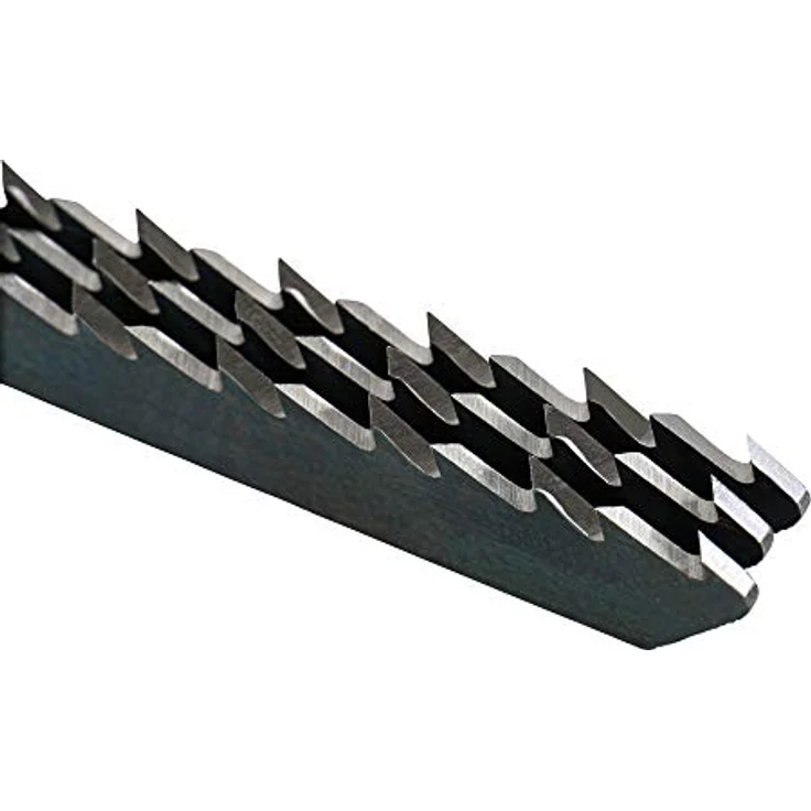 STIER Stichsägeblatt, 20 Stück, ST3104, Schnittlänge 75 mm, Zahnteilung 4 mm, perfekt geeignet zum Zuschneiden von Holz, Arbeitsplatten, Verbundplatten, Sperrholz, CV-Stichsägeblatt – Bild 2