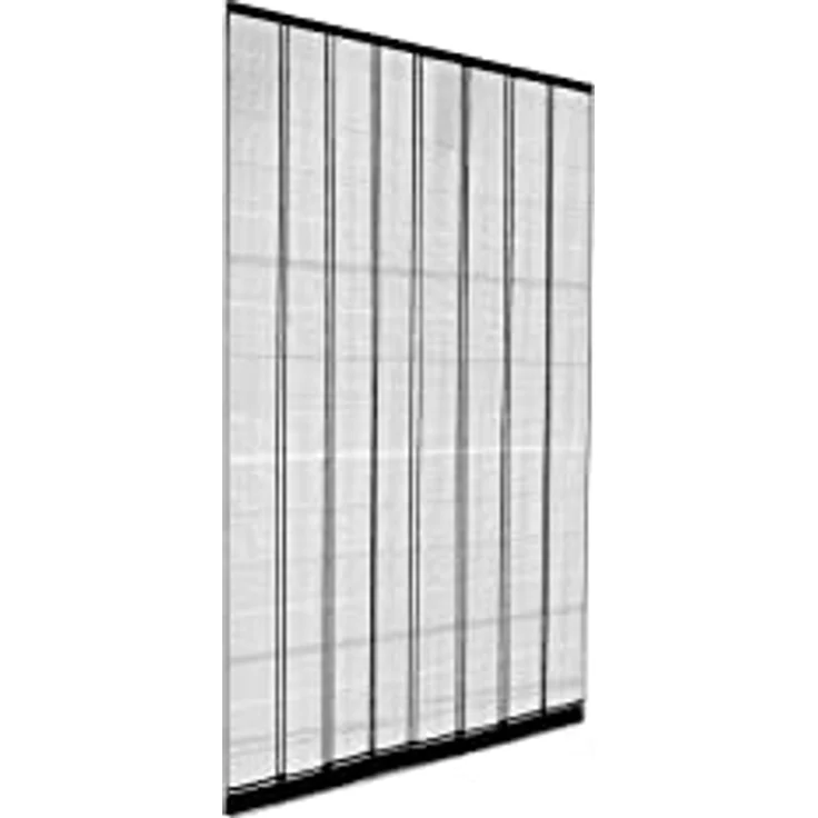 empasa Insektenschutz Lamellenvorhang Doppelschiebetür Türvorhang Polyester 200 x 220 cm – Bild 2