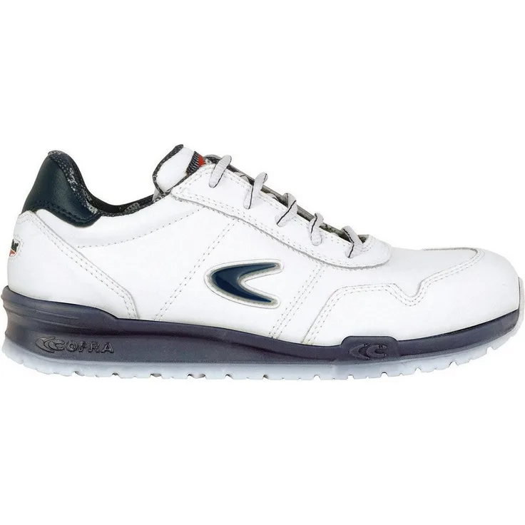 Cofra Sicherheitsschuh Nuvolari S3, wasserabweisendes Leder, sportliches Design, blau