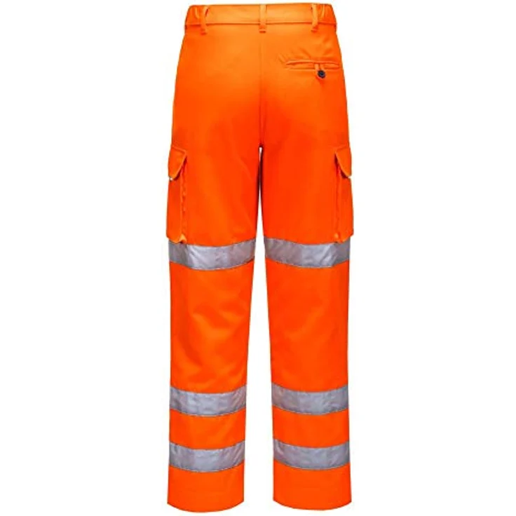 Portwest Damen Warnschutzhose, 40+ UPF Gewebe Orange XL – Bild 6