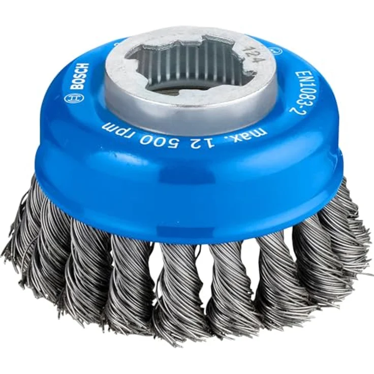 Bosch Professional gezopfte Topfbürste Heavy (für Metall, X-LOCK, Ø 75 mm, Drahtstärke 0,5 mm, für Ø125 mm) - Preisvergleich – Bild 2