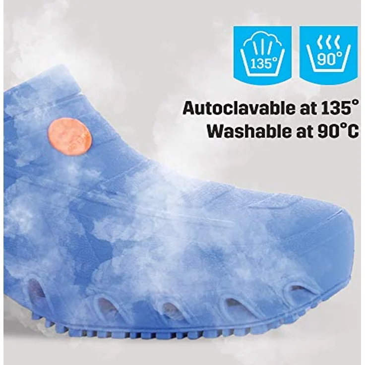 Safety Jogger OXYCLOG, Sicherheitsschuhe, autoklavierbar, ESD, SRA rutschfest, blau, Größe 39 – Bild 2