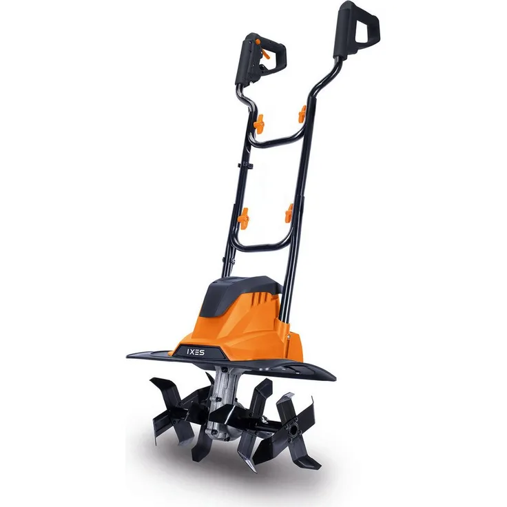 Scheppach Elektromotorhacke IXES Elektro-Motorhacke Gartenfräse IX-EH38, 360mm Arbeitsbreite, 36 cm Schnittbreite, Zusammenklappbar für einfachen Transport und Lagerung