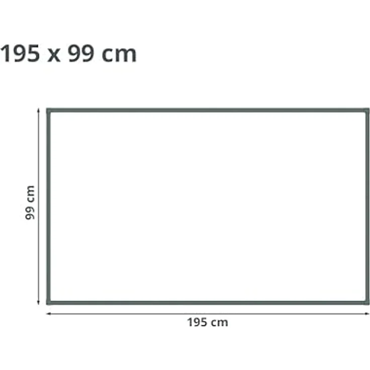 GFP Hochbeet Kräuter-Gemüse-Beet Aluminium Christina - 195x99x77cm formstabil und witterungsbeständig mit Aluminium-Hohlkammerprofilen - Made in Austria – Bild 5