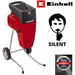 Einhell Häcksler Elektro-Leisehäcksler GC-RS 2540 Schneidwalze, Drehrichtungsumschalter, Gartenabfallsack - Preisvergleich
