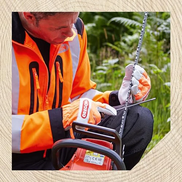 Oregon 12 Stück Kettenfeilen Rundfeilen 4,8 mm Feilgerät für Stihl Dolmar – Bild 7