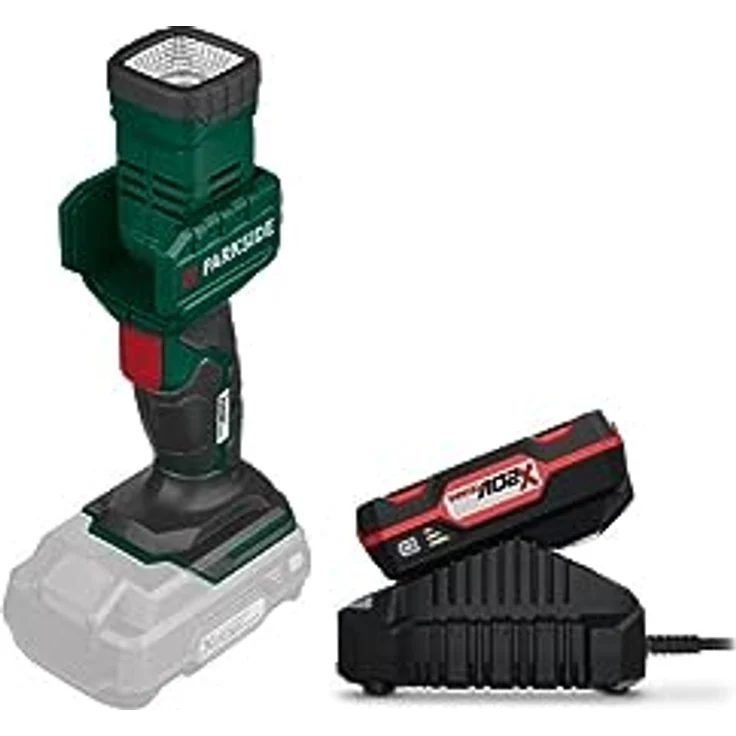 Crivit Parkside 20 V Akku-LED-Handlampe PLHLA 20 Li B1 mit Akku und Ladegerät, LED-Leistung: 3 W, weisse Licht – Bild 2