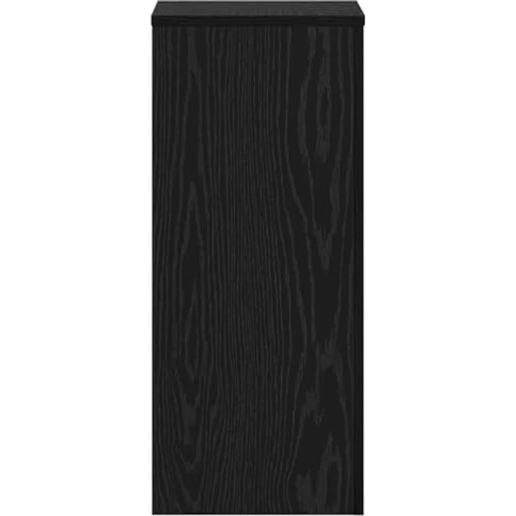 vidaXL Pflanzenständer 2 Stück, Schwarz Eiche, rechteckig, 30x30x70 cm, MDF, matt, für innen – Bild 6