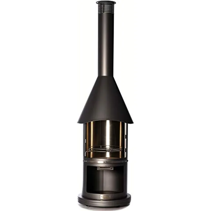Buschbeck Holzkohlegrill Edelstahlgrill Auckland, 39 cm