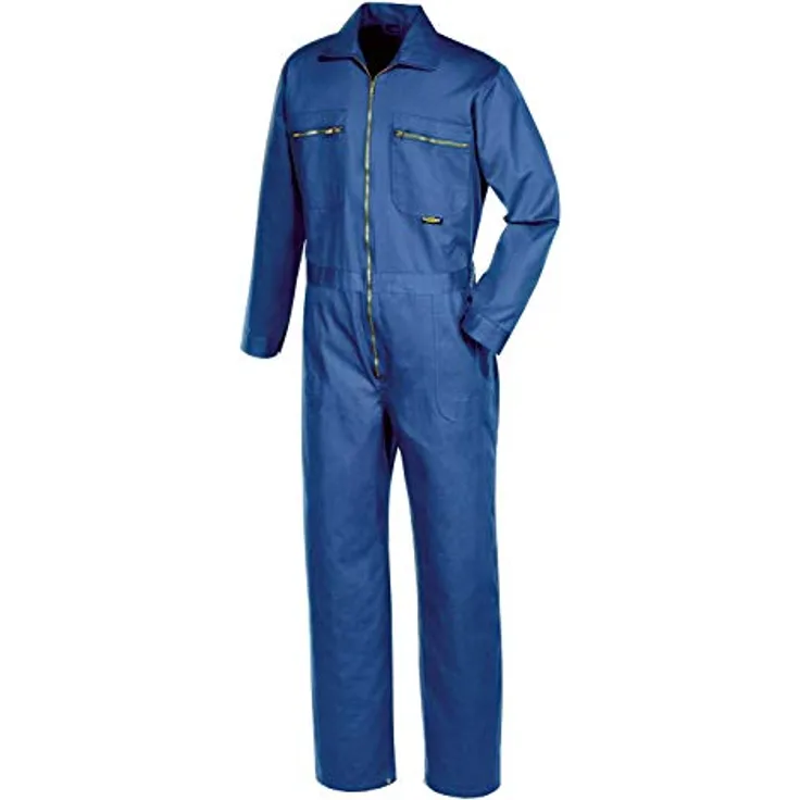 teXXor Overall Basic, Arbeitsoverall Anzug kornblau, ÖKO-Tex Standard 100 zertifiziert, mit verstärkten Nähten und Taschen für Werkzeug