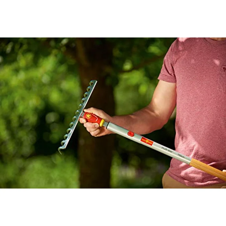 WOLF-Garten - Rechen multi-star DR-M 30''NEU2018, Rot, 30x15x7 cm, 71AAA027650 – Bild 3