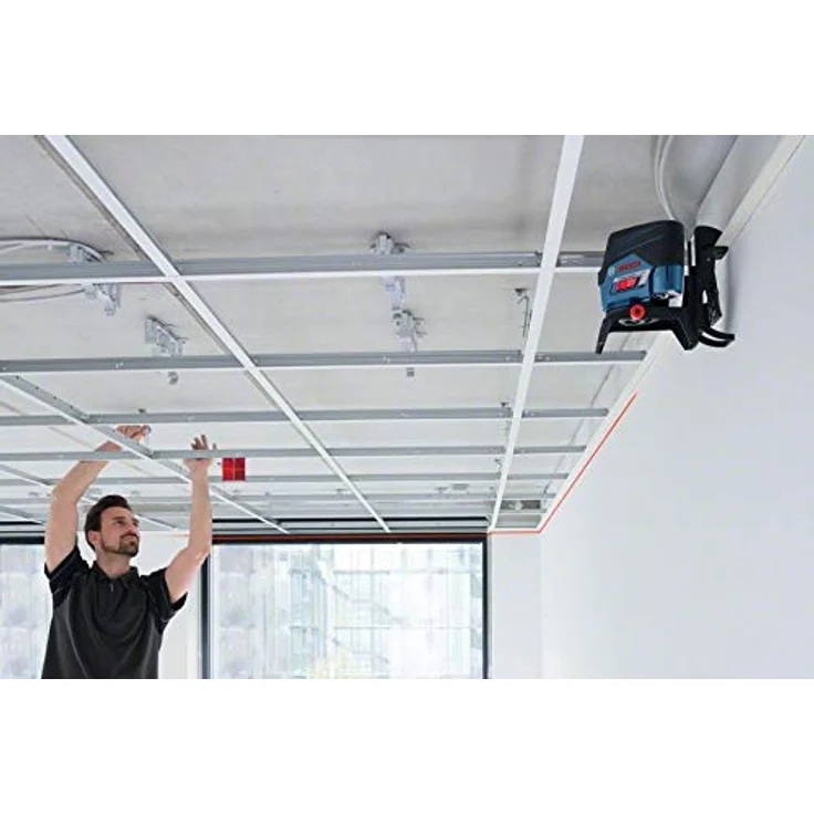 Bosch Professional Kreuzlinienlaser GCL 2-50 (5x AA Batterien, Arbeitsbereich: 50m, im Handwerkerkoffer) – Bild 7
