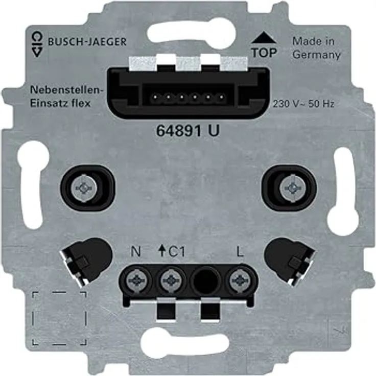 Busch-Jaeger Nebenstellen-Einsatz flex 64891 U, Türsprechanlage mit flexibler Nutzung