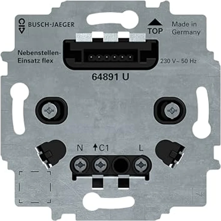 Busch-Jaeger Nebenstellen-Einsatz flex 64891 U, Türsprechanlage mit flexibler Nutzung