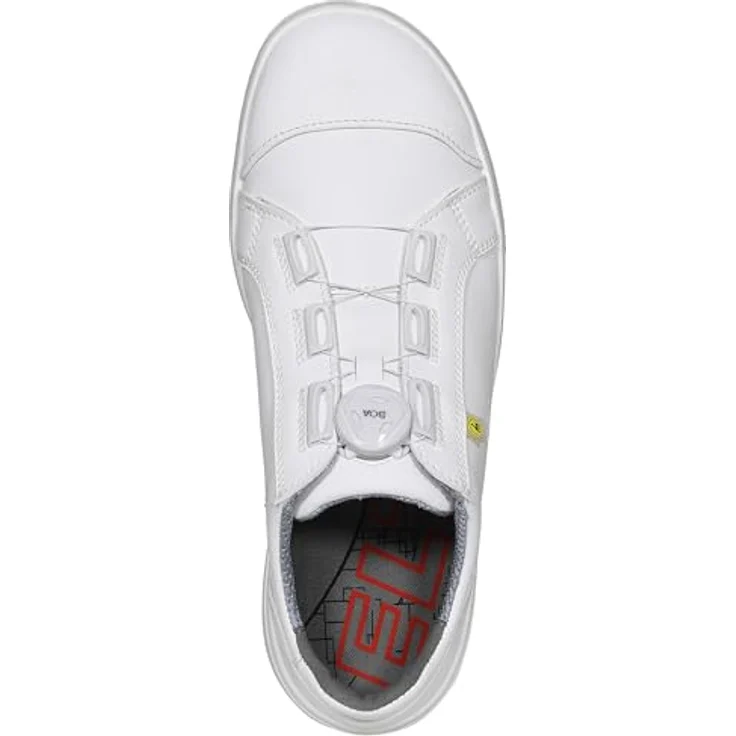 ELTEN GHOST BOA® Low ESD S3S Sicherheitsschuh, Größe 44, Weiß, atmungsaktives Textilfutter, BOA® Fit System, sportlich, klassisch – Bild 7
