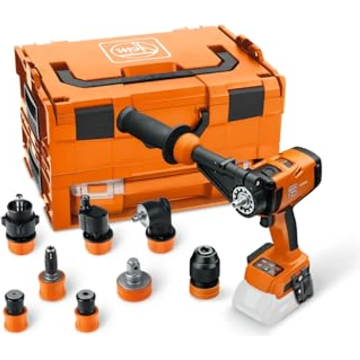 Fein 4-Gang Akku-Bohrschrauber ASCM 18-4 QM AS QuickIN Set, incl. 7 Zubehörteilen, i-BOXX und leistungsstarkem FEIN PowerDrive Motor – Bild 1