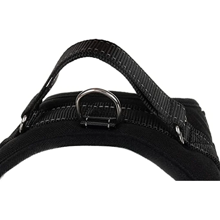 ISO TRADE Geschirr Brustgeschirr Hundegeschirr Sicherheitsgeschirr 16149, Größe S für Hunde bis 22 kg, aus PP, Polyester und Baumwolle, drucklos und mit Griff – Bild 5