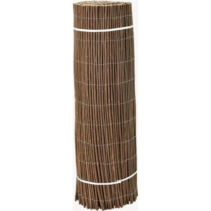 casa.pro Weidenzaun ‘Hyssna’ Sichtschutzmatte 100 x 300 cm, natürliche Optik für Balkon und Garten – Bild 8