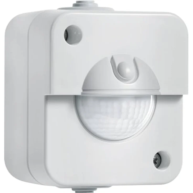 Steinel Bewegungsmelder IR 180 UP easy weiß, 180° Erfassung, 8m Reichweite, LED geeignet, 2- und 3-Draht Montage, Unterputz – Bild 2