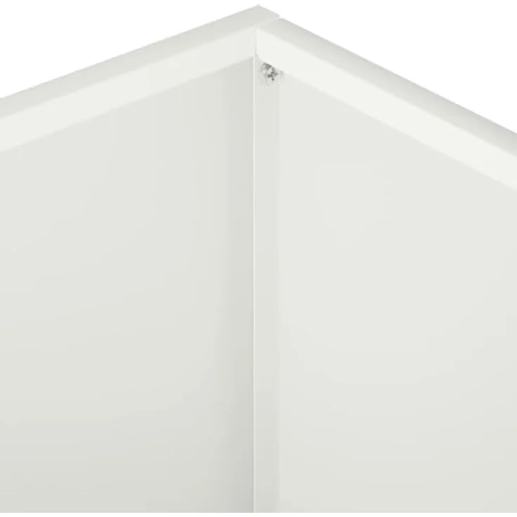 vidaXL Hochbeet Garten-Pflanzgefäß, 2er Set, wetterbeständig, weiß, 60 x 60 x 30 cm – Bild 5