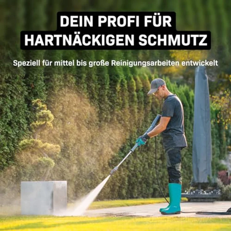 VONROC V22-2 Hochdruckreiniger, 170 bar, 2200 W, inkl. Fassadenreiniger und Dampfreiniger-Zubehör – Bild 6