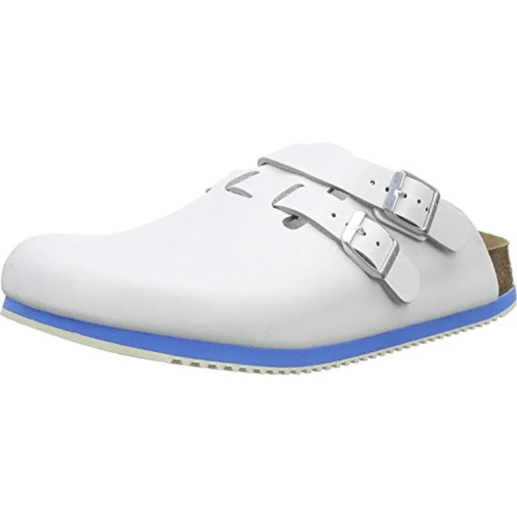 Birkenstock Professional Kay Leder Softfootbed, Herren Clogs, Wei? (Wei?), 39 EU