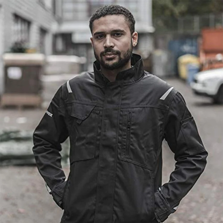 Uvex Safety Arbeitsjacke 8983, sportliche und robuste Arbeitskleidung, Größe 6XL – Bild 4