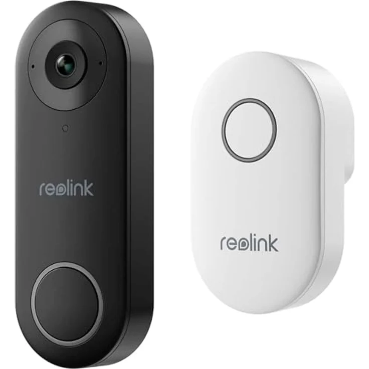 REOLINK D340W, 5MP 2K+ WLAN Video Türklingel mit Dualband, Personenerkennung und Zwei-Wege-Audio – Bild 1