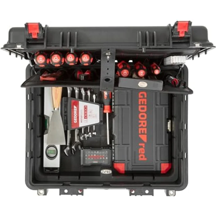 Gedore Werkzeug-Satz Meister XL, 101-teiliges Handwerker-Sortiment im robusten System-Koffer, druck-, staub- und wasserdicht – Bild 5