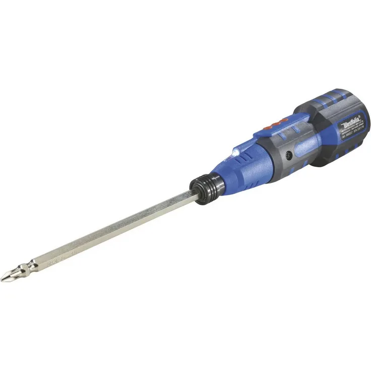 Westfalia Werkzeug Akku-Schraubendreher 3,6V X-Grip 2, mit LED-Licht und USB-Ladefunktion, 700 mAh Akku