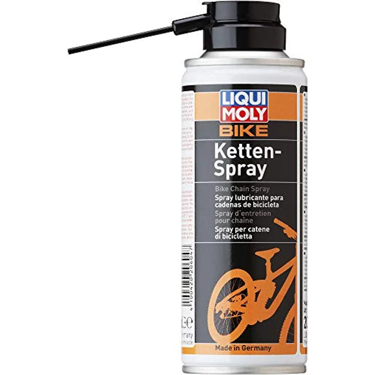 LIQUI MOLY Bike Kettenspray | 200 ml | Fahrrad Haftschmierstoff ohne Kupfer | Art.-Nr.: 20604 – Bild 1