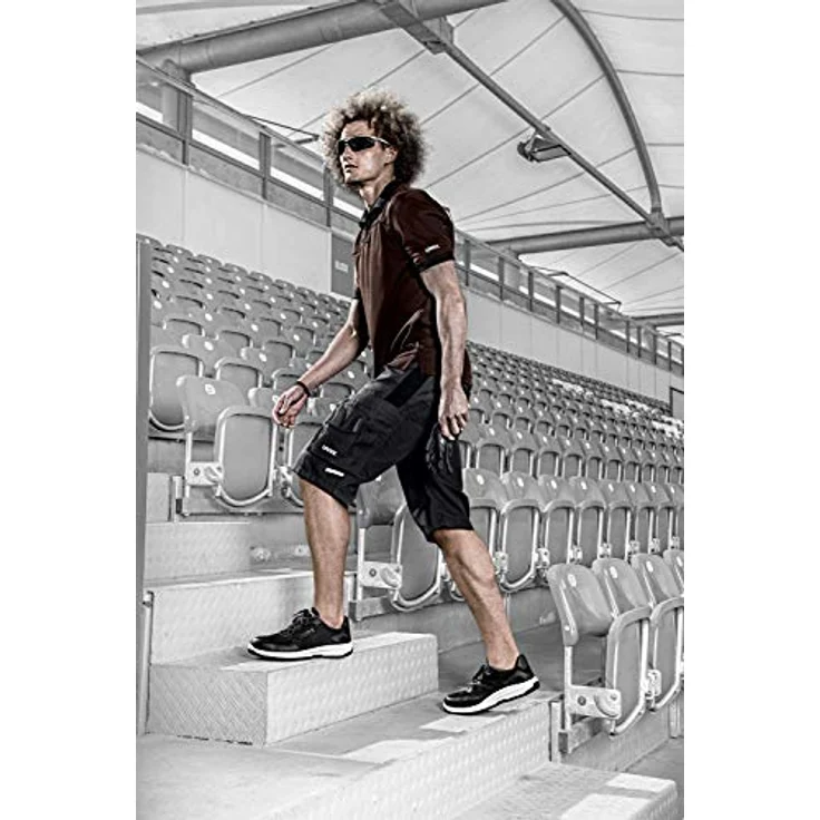 Uvex Safety uvex 1 sport Halbschuhe, S1 SRC, Weite 11, ergonomische Laufsohle, leicht und klimaoptimiert, Schwarz – Bild 7