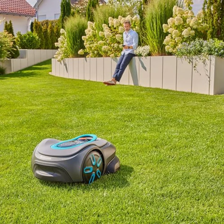 Gardena Mähroboter smart SILENO max 1.500 m², KI-gestützte Technologie, präzises Mähen entlang fester Kanten – Bild 14