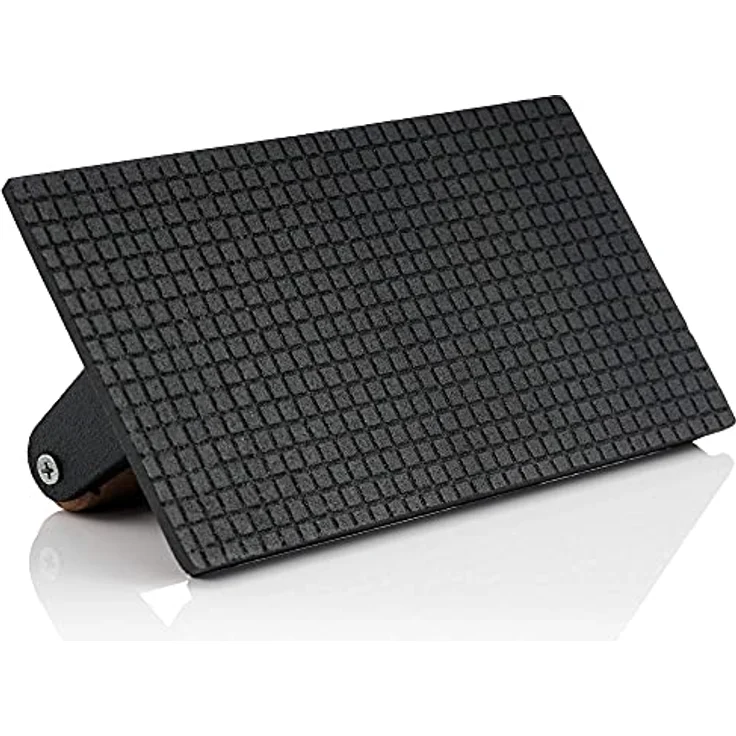 BBQ-Toro 2er Set Gusseisen Fleischbeschwerer 1 kg | 21 x 11 cm | Burger Grillgewicht mit Holzgriff, Burgerpresse – Bild 5