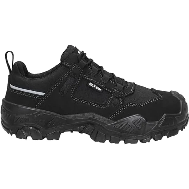 ELTEN MIKE black Low ESD S3S Sicherheitsschuh, hydrophobierte Mikrofaser, atmungsaktives Textilfutter, PU/PU Sohle CROSSWORKER – Bild 6