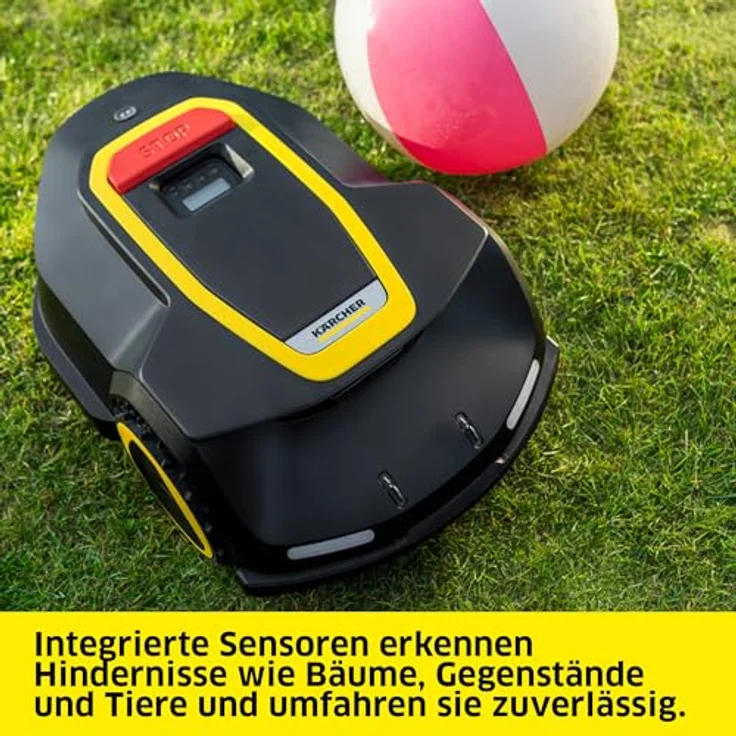Kärcher Mähroboter RCX 6, GPS-gesteuertes Modell für bis zu 3000 m² Fläche, mit App-Steuerung und intelligenten Hinderniserkennung – Bild 5